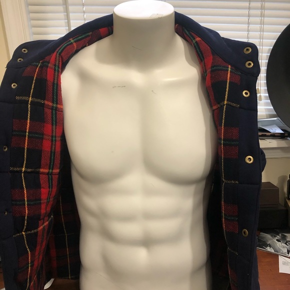 Ralph Lauren Polo Vest. Vintage Blue Large - Picture 3 of 5